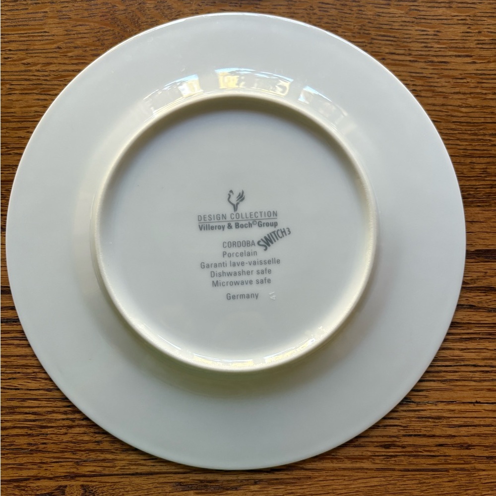 Villeroy & Boch Cordoba- Design Collection - Switch 3- Set of 4 salad plates - Picture 9 of 15